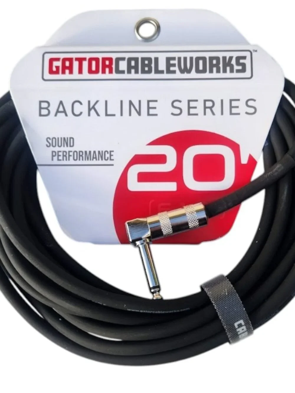 NEW 20' Electric Guitar Cable Cableworks Gator Cases Backline Series Standard 20
